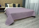 Покривало двостороннє Decorator Microfiber листя 140х215 см бузковий з бежевим (85-119) - зображення 3