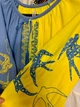 Вишиванка для дівчинки Ліо 122 жовто-блакитна з ластівками трикотаж - изображение 3