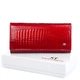 Женский классический кожаный кошелек Sergio Torretti лаковая кожа серии Croco PR-250824-40781 красный - изображение 1