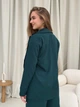 Жіночий класичний піджак зелений Merlini Моді 120001423 розмір 4XL/5XL - зображення 2