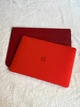 Чохол для MacBook Air 13.6" M2 ( Model - A2681 ) Матовий, Червоний - зображення 2