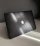 Чохол накладка шкіряна на MacBook Pro 16.2 A2485 | A2780, Чорний - изображение 4