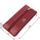 Містка ключниця з натуральної шкіри ST Leather 22508 Бордовий - зображення 3