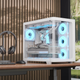 Obudowa AeroCool P500C-G-WT-v1 White (4711530960509) - obraz 6