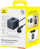 Мережевий фільтр Baseus EnerFill FA11 Cube Power Strip 3AC+1U+1C 67W 1.5m EU Cosmic Black (6932172687526) - зображення 5