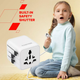 Listwa przeciwprzepięciowa Canyon OnTour One Travel Adapter EU/UK/US/AUS White (CNS-TA1005W) - obraz 6