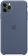 Панель Apple Silicone Case для Apple iPhone 11 Pro Max Alaskan Blue (MX032) - зображення 3