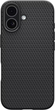 Etui plecki Spigen Liquid Air do Apple iPhone 17 Matte Black (8800283315011) - obraz 1