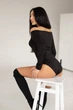 Боди Tales Elvira M черный (kd6083-000) - изображение 10