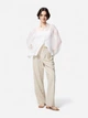 Брюки женские Uniqlo 565910253 M Молочные (1159844052) - изображение 2
