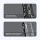 Радиатор для SSD JEYI icold-007, 78x23x10mm, Алюминий, 2280, NVME, NGFF, PS5, PC, Grey - изображение 5