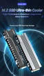 Радиатор для SSD JEYI icold-007, 78x23x10mm, Алюминий, 2280, NVME, NGFF, PS5, PC, Grey - изображение 7
