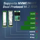 Радиатор для SSD JEYI icold-007, 78x23x10mm, Алюминий, 2280, NVME, NGFF, PS5, PC, Grey - изображение 12