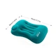 Подушка кемпинговая надувная BISINNA Camping Inflatable Pillow Portable Ultralight Travel Hiking Air Sleeping for Neck and Lumbar Support BLUE - изображение 2
