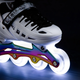 Роликові ковзани LED Nils EXTREME 4в1 NH10905 39-42 L Біло-чорні (5908261684418) - зображення 8