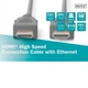 Кабель 4K HDMI 1M DB-330113-020-S DIGITUS by ASSMANN - изображение 2