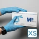 Рукавички нітрилові Medical Professional розмір XS блакитного кольору, 100 шт - зображення 1