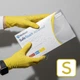 Рукавички нітрилові Medicom SafeTouch Advanced розмір S жовтого кольру, 100 шт - зображення 1