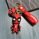 Брелок Дедпул Deadpool чорний Марвел супергерой фігурка іграшка для ключів, рюкзака, сумки 7 см - зображення 5