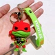 Брелок черепашки ніндзя Рафаель Raphael Ninja Turtles фігурка іграшка для ключів, рюкзака, сумки 6,3 см - зображення 4