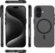 Etui 4smarts Design Case Aero do Apple iPhone 17 Transparent/Black (4252011912537) - obraz 2