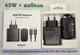 Зарядний пристрій Gerlax A12 45W PD + кабель на 5A Type-C to Type-C - изображение 2