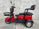 Электроскутер трехколесный EVOBIKE Luna TRIO PRO 60V 20Ah 1200W (2026) с улучшенным аккумулятором и комфортным сиденьем | Красный - изображение 2
