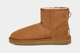 Чоловічі уггі Класік Міні Рижі Замшеві UGG Classic Mini Chestnut Suede (46, коричневий) - изображение 3