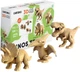 Картонный конструктор Cartonic 3D Puzzle Dinos Trio 312 элементов (CARTTRIODINO) - изображение 14