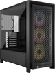 Obudowa Corsair 4000D RS ARGB Frame Tempered Glass Black (CC-9011296-WW) - obraz 1