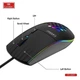 Проводная компьютерная мышь Earldom ET-KM5 (800–1600 DPI, RGB-подсветка, длина провода 1.5 метра) - Черный - изображение 3