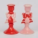Набор 2х высоких керамических подсвечников Candlesticks 17 см - изображение 4