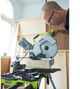 Piła ukośna z prowadnicą Ryobi EMS254L (5133001202) - obraz 3