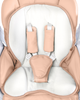 Стілець для годування Caretero Indigo Powder Pink + гойдалка TERO-765 (5908310392424) - зображення 4