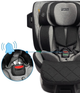 Fotelik samochodowy Caretero Turox I-Size Isofix od 40 do 150 cm Szary TERO-1981 (5908310396866) - obraz 15