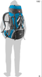 Трекінговий рюкзак Naturehike Mediterranean Blue 70 л NH70B070-B (6927595709023) - зображення 2