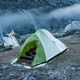 Ультралегкий одномісний намет Naturehike Cloud Up Base 1 Зелений CNK2450WS032 (6927595798614) - зображення 5