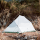Ультралегкий одномісний намет Naturehike Cloud Up Base 1 Зелений CNK2450WS032 (6927595798614) - зображення 11