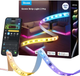 Taśma LED inteligentna Govee Strip Light 2 Pro, 5 m, RGBWWIC, WI-FI/Bluetooth Biała (H61F53D1) - obraz 1
