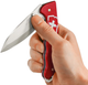 Nóż Victorinox Evoke Alox 136 mm 5 funkcji Żłobkowany niebiesko-czerwony gradient (0.9415.D221) - obraz 9