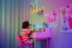 Girlanda LED Smart Twinkly Candies Heart RGB 100 IP20 6 m kabel USB-C Przezroczysty (TWKH100RGB-T) - obraz 8