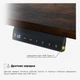 Стіл Mealux PowerDesk Lite Antique з електрорегулюванням висоти (арт. EVO-201 Lite Antique/B) - изображение 11