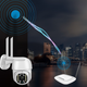 Уличная Wi-Fi камера видеонаблюдения 5МП с датчиком движения HX A 1536C (см11545) - изображение 7