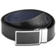 Ремень мужской кожаный Semi Line Black/Blue (P8234-0 XL) - изображение 1