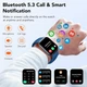 Смарт-часы P98 с 1.96" HD экраном, Bluetooth звонками, 110+ спортивными режимами, IP68 - изображение 4
