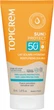 Сонцезахисне молочко Topicrem Sun Protect Moisturuzung SPF50+ 50 мл (3700281705287) - зображення 1