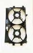 Диффузор радиатора Q-FIX Q376-0590, Mitsubishi Lancer X 2007-2024 OEM 1355A087 - изображение 1