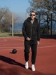 Спортивный костюм мужской на флисе оверсайз кроя на молнии Teamv Fur Zip Черный XL - изображение 1