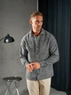 Рубашка теплая мужская в клетку оверсайз байковая из хлопка Teamv Oversize Черная M - изображение 4