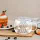 Стеклянная чашка Avtoaks с двойными стенками и надписью "Good Morning" ручная работа 450 мл - изображение 4